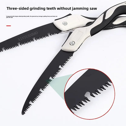 Multifunctional Folding Pruning Saw for Trees,Manual Garden Hand Saw Tool for Woodworking,Branch Trimming,Camping Outdoor