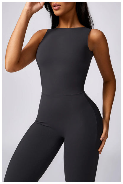Gym Clothes Women Yoga Suit Training Sportswear Women Sports Jumpsuit Fitness Rompers Stretch Female Push Up Workout Bodysuits