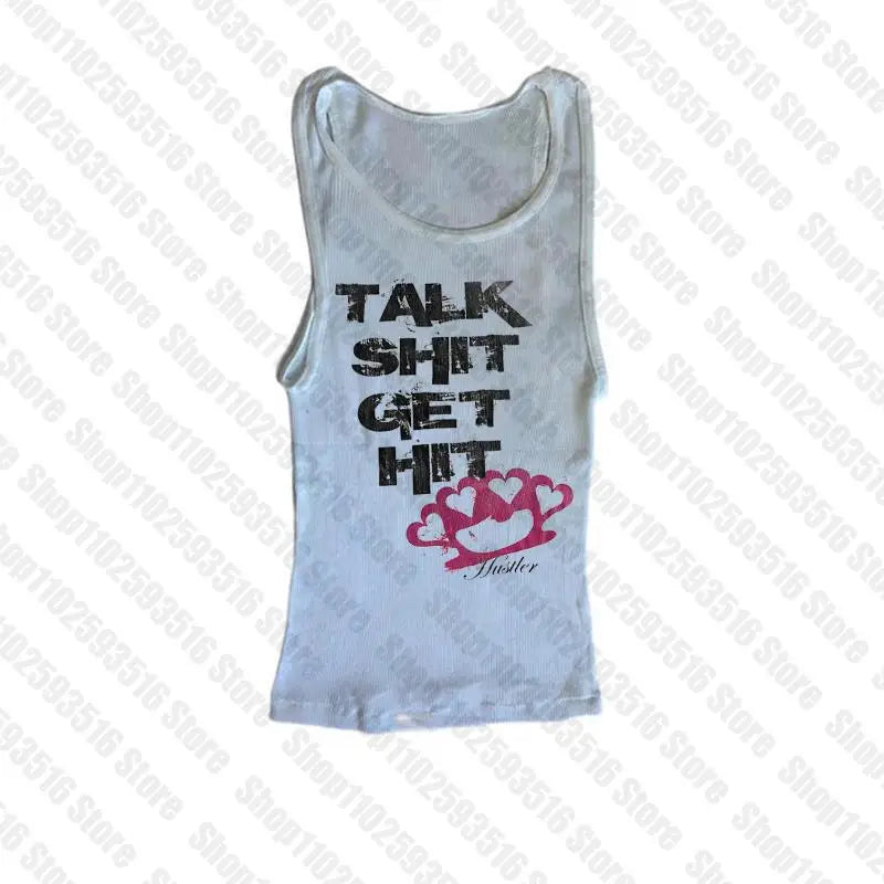 Crop Tops Y2k Vintage Top for Women 90s Vintage Clothes Women&