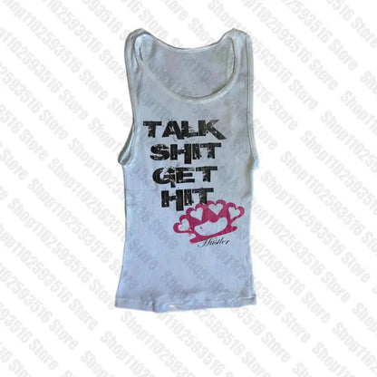 Crop Tops Y2k Vintage Top for Women 90s Vintage Clothes Women&