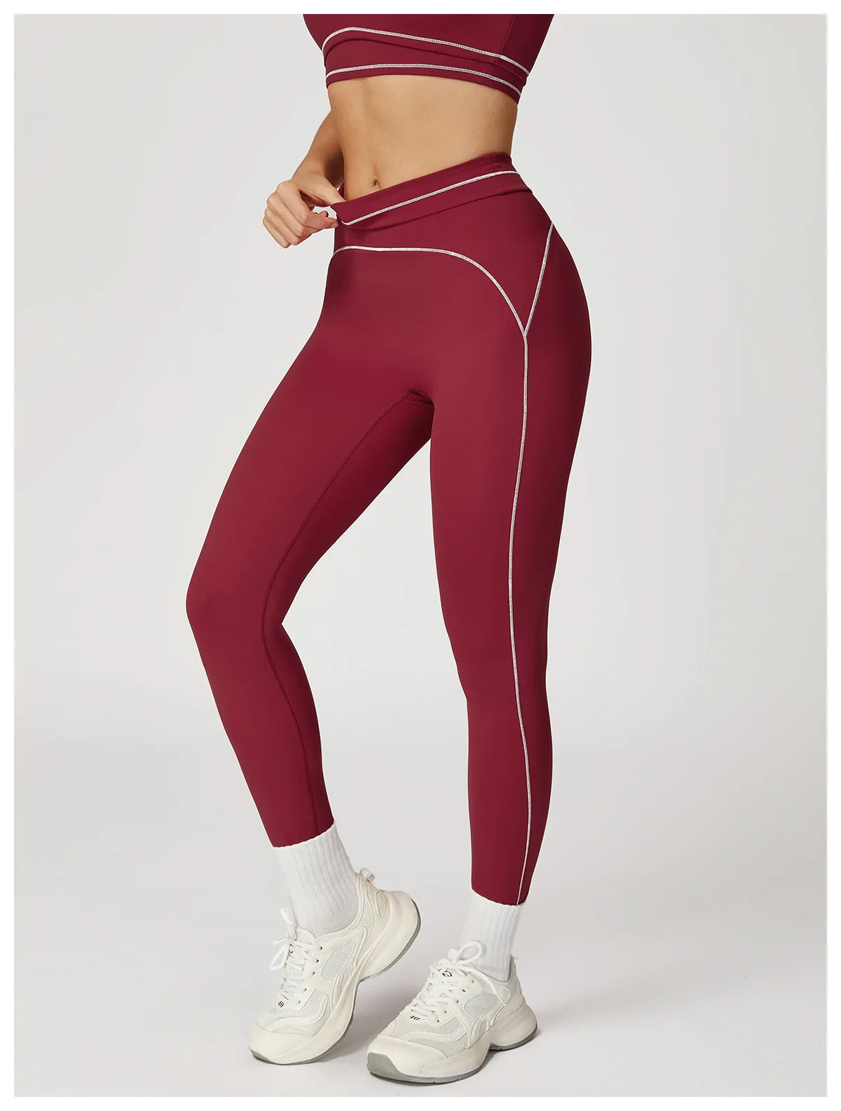 Gym Clothes Woman Yoga Pants High Waisted Tight-fitting Pants For Outdoor Running Sports Tights Leggings Workout Fitness Wear