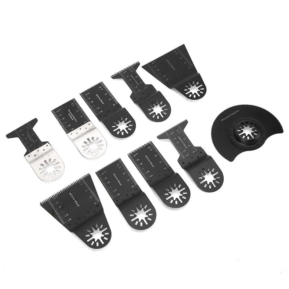 Saw Accessories  Oscillating Saw Blades Multifunctional Cutting Tool for Wood Plastic Soft Metal Wood Cutting Kit