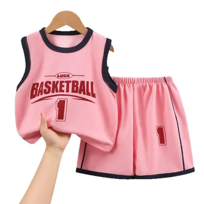 Kids Clothes Boys Girls Vest Suit Summer  Children&
