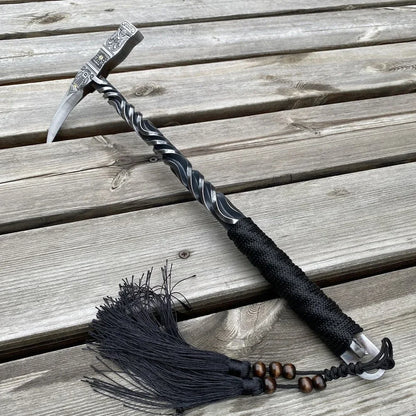 40cm Wild Hammer Hand Forged Integrated Hammer Multifunctional Tool Camping Hand Hammer Gardening Tools Equipment