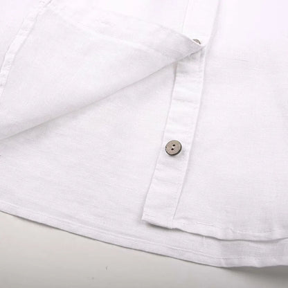 Linen Shirt Women&
