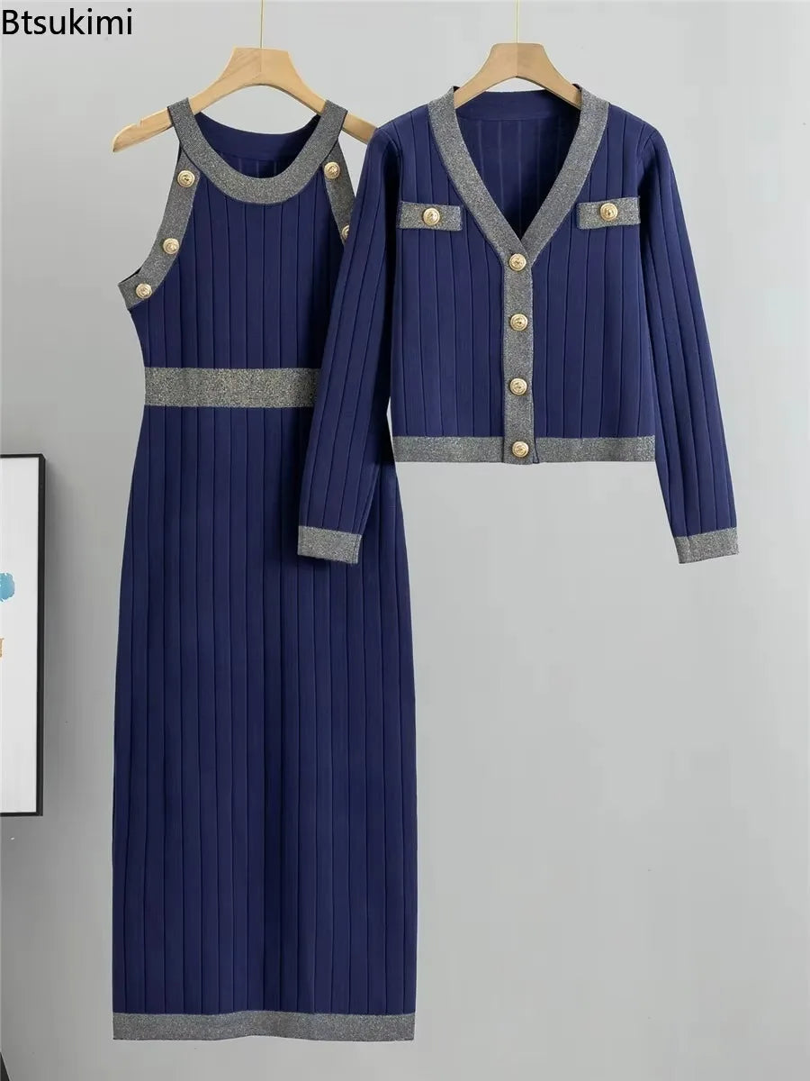 French Style Dress Sets Women&