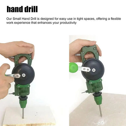 Powerful Manual Drill DIY Woodworking Hand Drill DIY Tool Hand Drill Woodworking Multifunctional  Manual Drill for Wood