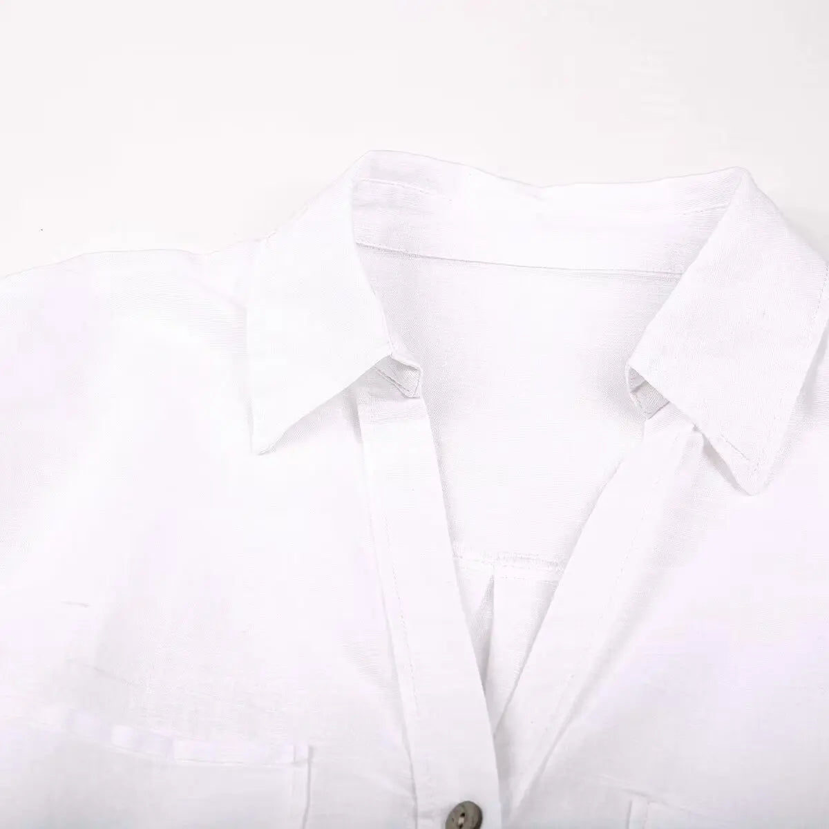 Linen Shirt Women&