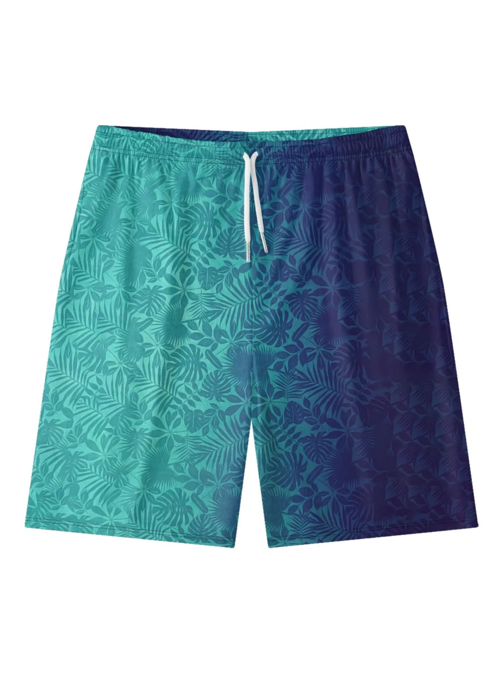 Lines Abstract Colorful Art Printed Urban Shorts Summer Essential Cool Chic Beachwear Gym Streetwear Couple All-Match Oversized