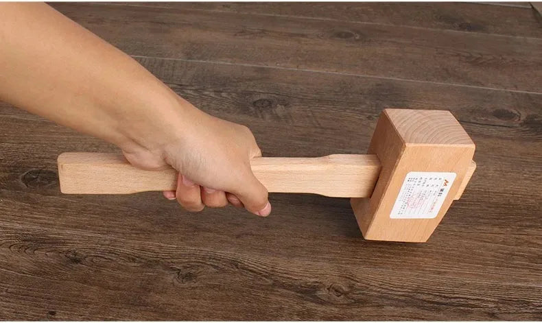 Solid Wood Hammer Professional Carpenter Hammers Multifunction Camping Manual Tool Multi-purpose Woodwork Gavel Hand Tools