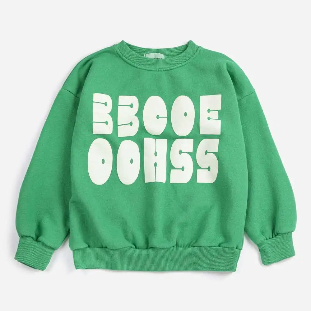 Kids Clothing 26 Boys Girls Hoodie Round Neck Plus Velvet Sweatshirt Girls Winter Clothes Boys Baby Tops Coat Child Clothing