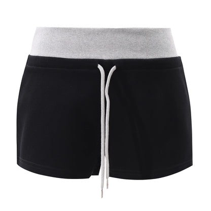 Womens Shorts Simple Daily Wear Versatile Design Easy Lounge Shorts Trendy Streetwear