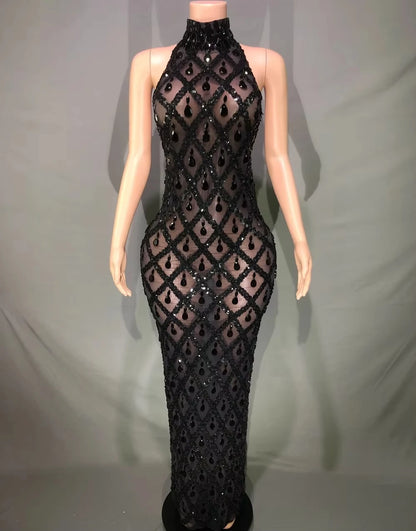 New Fashion Clothes for Women Versatile Long Gown Evening Dress Elegant Chic Vestido Luxury Dresses with Tassels