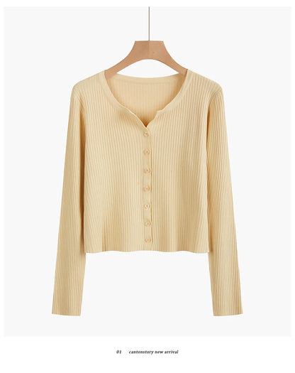 2026 Fashion Women Sweater Female Cardigan Thin Outerwear Short Short Design Sweater Long-sleeve Small Cape Blusa Feminina