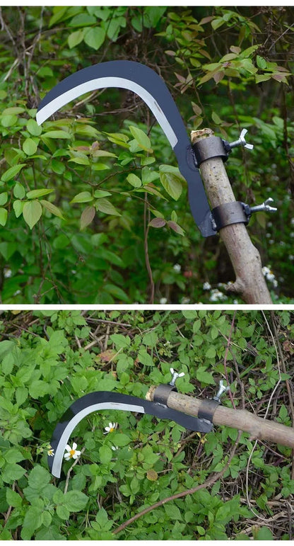Hand forged tree branch cutting tools, gardening pruning tools, multi-purpose gardening tools