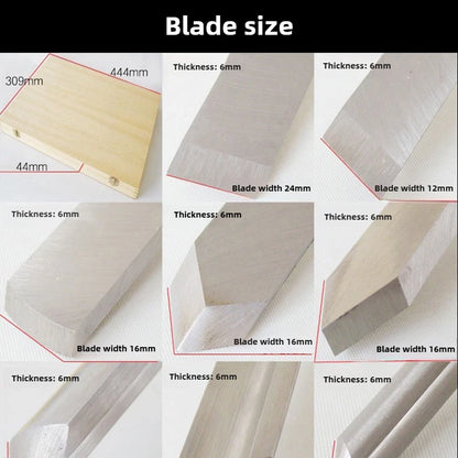 Woodworking 8PCS Turning Tools Professional Carving Hand Chisel Set Portable Woodcraft Carpentry DIY Knife Working Cutter Tools