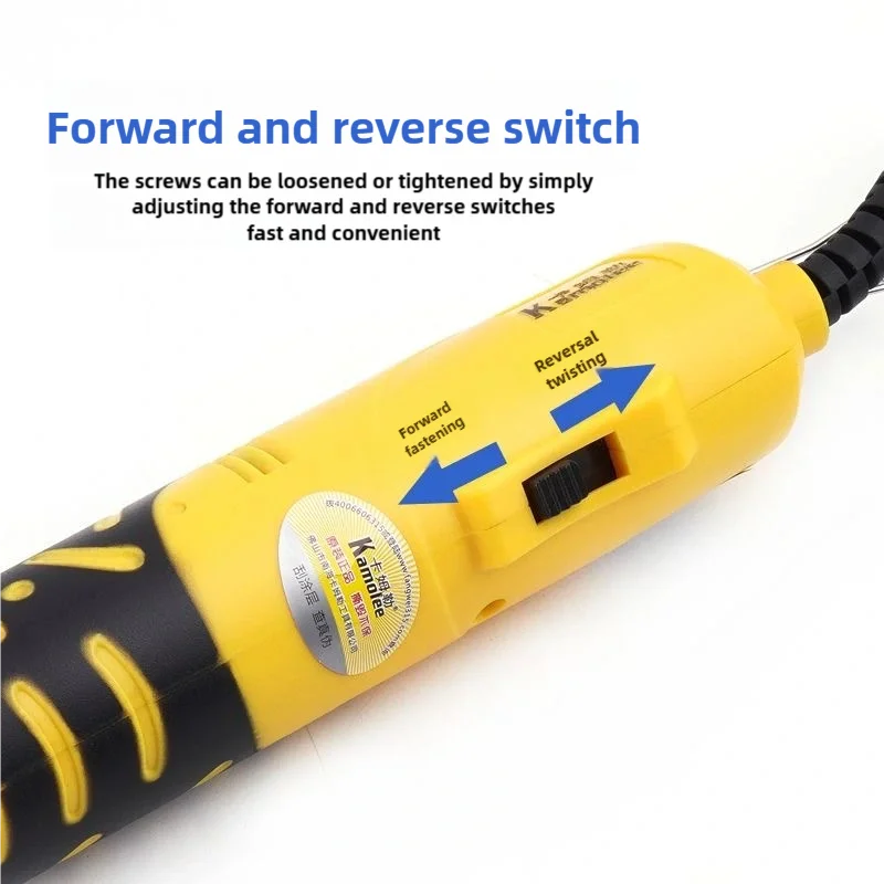 AhuHardware Electric Screwdriver Electric Batch Industrial Grade In-line Torque Power Tool Screw driver 110V 220V Power Repair
