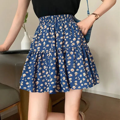 Short Mini Skirts For Women Korean Style Woman Skirt Chiffon Summer Offer Aesthetic Hot Harajuku Luxury Elegant Modest Stylish V