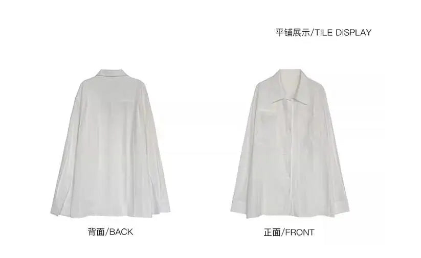 High-end Men Clothing Long Sleeve Business Social Shirts Fashion Drapped Solid All-match Blouse Non-ironing Dress Shirts for Men