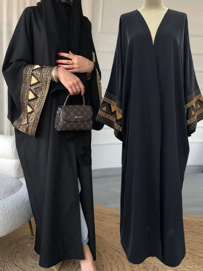 Morocco Kaftan Abayas Eid Muslim Abaya for Women Dubai Dresses Jalabiya Embroidery Ramadan Islam Vestidos Arab Long Robe 2026