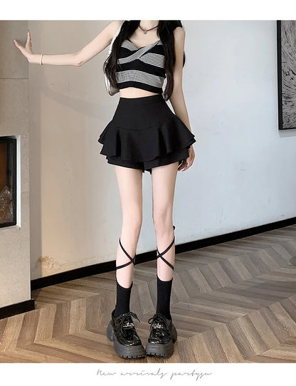 Woman Skirt Short White Skirts for Women High Waist Gyaru Korean Fashion Chic and Elegant Premium Quality Stylish Style
