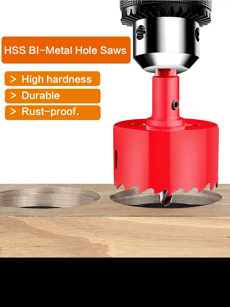 M42 BI -Metal Wood Hole Saws Bit Tooth Cutting For Metal Plastic Fiberboard 1PC 20mm-200mm Hole Saws