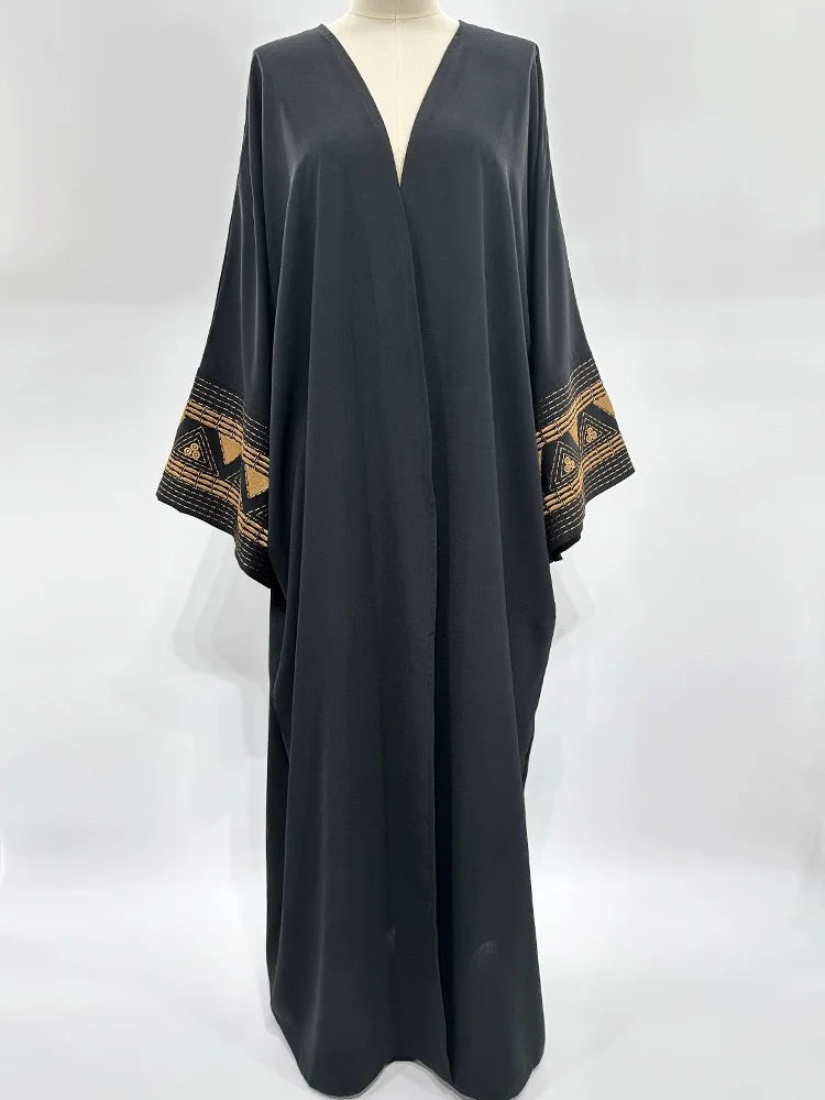 Morocco Kaftan Abayas Eid Muslim Abaya for Women Dubai Dresses Jalabiya Embroidery Ramadan Islam Vestidos Arab Long Robe 2026