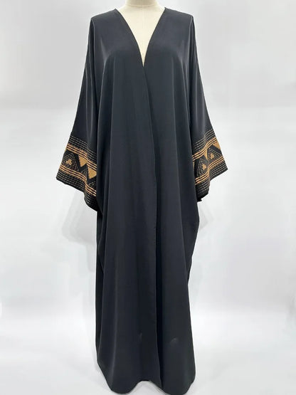 Morocco Kaftan Abayas Eid Muslim Abaya for Women Dubai Dresses Jalabiya Embroidery Ramadan Islam Vestidos Arab Long Robe 2026