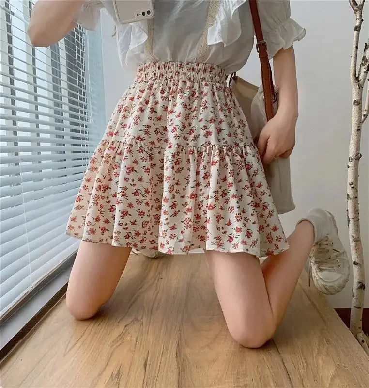 Short Mini Skirts For Women Korean Style Woman Skirt Chiffon Summer Offer Aesthetic Hot Harajuku Luxury Elegant Modest Stylish V