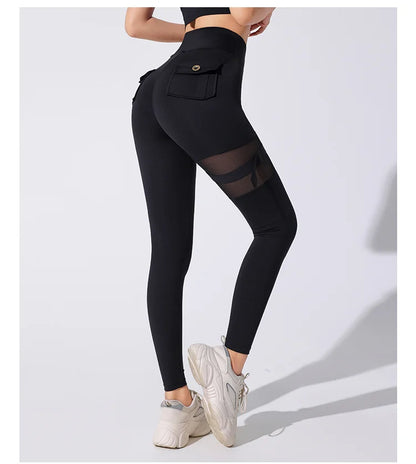 Woman  New Style Hot Gym Wears Gym Training Sports  Cut Leggings Fitness Women   Rise  Yoga Tights