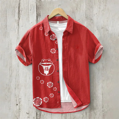 Linen Shirt-2025 Summer Men&