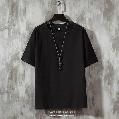 Polo Shirt Men Casual Cotton Solid Color Poloshirt Men&