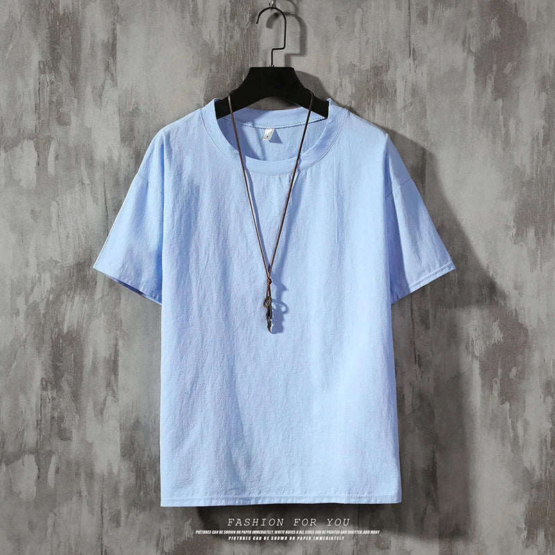 Polo Shirt Men Casual Cotton Solid Color Poloshirt Men&